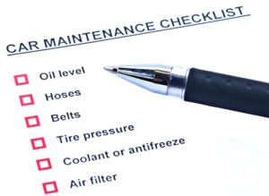 Essential car maintenance checklist