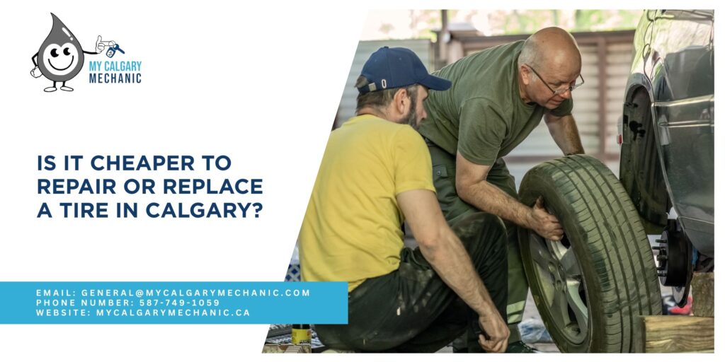 Repair or Replace a Tire in Calgary