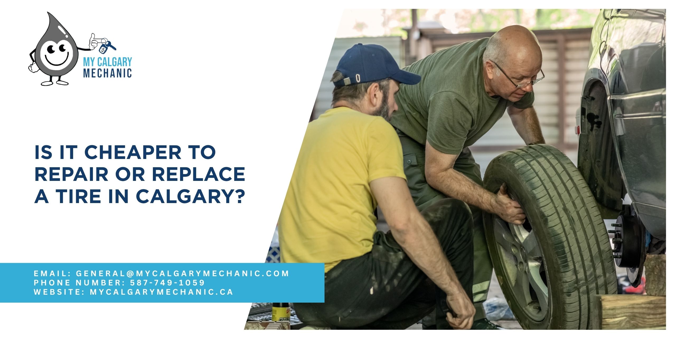 Repair or Replace a Tire in Calgary